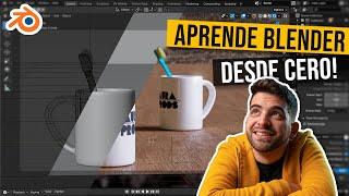 LA GUÍA DEFINITIVA DE BLENDER! (Tutorial completo en Español) | Desde cero! 2.91 3.0