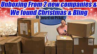 Unboxing From 2 new companies and We found Christmas and Bling Items. Check it out!