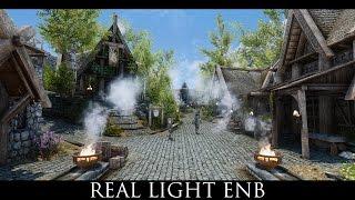 TES V - Skyrim Mods: Real Light ENB