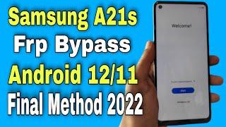 Samsung A21s Frp Bypass/Unlock Google Account Lock Android 12/11 | Samsung A21s Frp Unlock | 2022