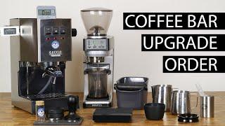 Coffee Bar Upgrade Order | Upgrades in Order of Importance