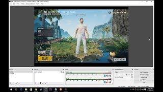 OBS Game Capture - Black screen fix & Best settings for OBS Recording your gameplay (PUBG PC LITE)