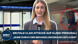 ESSEN: Shocking violence! Brutal clan attack on hospital staff - woman seriously injured