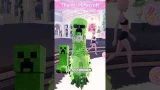 MINECRAFT CREEPER in DRESS TO IMPRESS! #dresstoimpress #dti #roblox #dtiupdate #dtiroblox #fyp