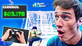 I Spectated the FASTEST CONSOLE PLAYER In Fortnite...