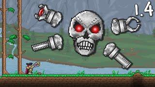 Terraria 1.4 Master Mode - Skeletron Prime & Exclusive Robotic Skull Item!