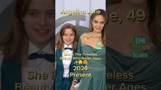 Angelina Jolie is Ageless icon of Hollywood  #angelinajole #bradpitt