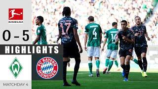 Werder Bremen gegen Bayern München 0 - 5 | Highlights | Bundesliga 2024/25 - 21st September 2024