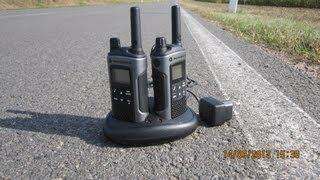 Motorola Walkie Talkie TLKR T80 Range Test 2013