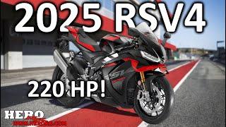 Aprilia's New 2025 RSV4 Is Incredible! But has a Dark Secret