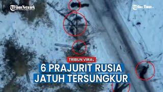 6 Prajurit Rusia Jatuh Tersungkur, Efek Granat Mematikan yang Dilemparkan Militan Ukraina