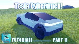 Plane Crazy | Tesla Cybertruck | Roblox Tutorial / Part 1️