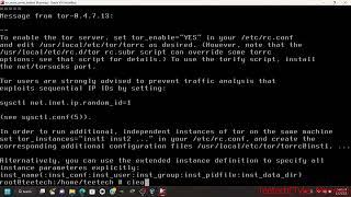 FreeBSD Creating TOR Hidden/Onion Services