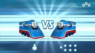 Superstar Racer who will win - Streamline Thomas vs Thomas vs Diesel 10 vs Percy - Go Go Thomas