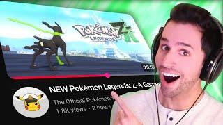 Reacting To Pokémon Legends Z-A Gameplay!