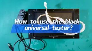 How to use the black universal hashboard tester? Antminer S9~S19