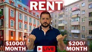 The Real Cost Of Rent In Russia | Live Showing Cost!