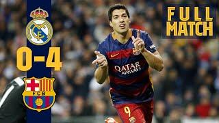 FULL MATCH: Real Madrid - Barça (2015) Thriller in El Clásico!