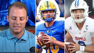 Real deal in the ACC: Eli Holstein or Preston Stone? - Greg McElroy predictions Pittsburgh vs. SMU