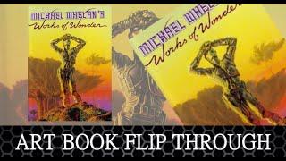 FANTASY ART BOOK flip through.  Art of Michael Whelen.