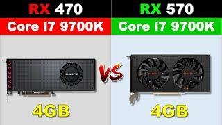 RX 470 VS RX 570 New Games Benchmarks