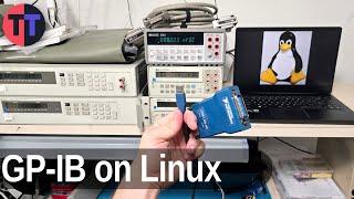 GPIB on Linux for HP Test Gear