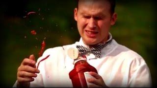 Crazy Ketchup Prank - with How To | Slow Mo Lab