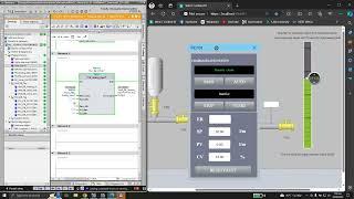 Siemen TIA Portal v17 + WinCC Unified: Function Block and Faceplate for PID Motor Part 1/2