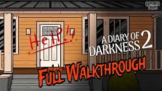 A Diary Of Darkness 2 Full Walkthrough (+Secret Ending) #bamgru