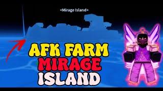 How To AFK FARM Mirage Island| Blox Fruits Update 20