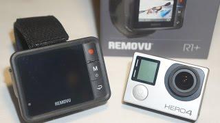 Removu R1+ новый WiFi пульт с экраном для  камер GoPro: анбоксинг.