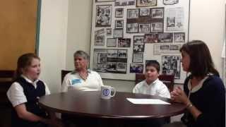 COKSM Grandparent Interviews - Catholic Schools Week 2013