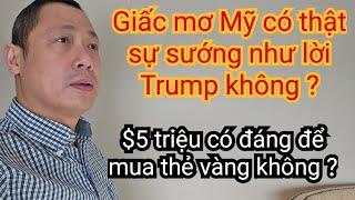 Trump nói thuế quan của Mỹ sẽ làm cho người Mỹ giàu có đến nỗi tiền nhiều không biết tiêu gì