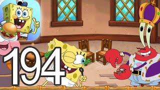 SpongeBob Krusty Cook Off - King Neptune's Vomitorium Level 21 - 30 Gameplay Video 194 (iOS Android)