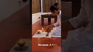 Preparing for Guru Puja | Yogasthah South Goa  #sadhguru #yoga #goa
