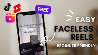 Faceless digital marketing on Instagram | Create your first faceless Instagram Reel on Canva FREE