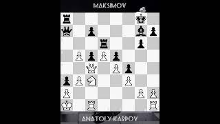 Anatoly Karpov vs Maksimov | Magnitogorsk, 1961