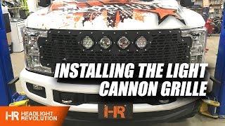 Vision X Light Cannon LED Grille Install and Review - Step By Step Instructions