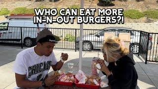 WHOEVER EATS MORE IN-N-OUT BURGERS WINS $100 FT. @ImpossibleRun