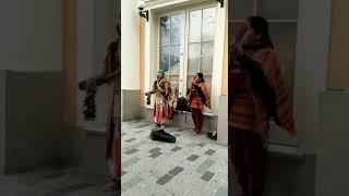 Native American Street Performance in İstiklal Street, Istanbul