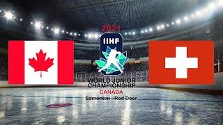 КАНАДА  - ШВЕЙЦАРИЯ 30.12.2020 | МЧМ 2021 | CANADA - SWITZERLAND | WJC 2021 | HIGHLIGHTS