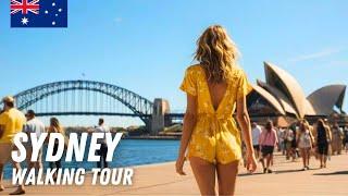 Sydney Walking Tour 2024  Australia's Most Beautiful City - Complete Walk