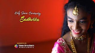 || Sadhvika ||  4K Cinematic Shoot || Half Saree Ceremony || Vinnu Creations ||