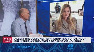 Williams-Sonoma CEO Laura Alber goes one-on-one with Jim Cramer