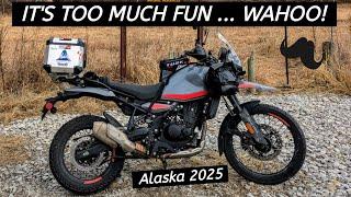 RE Himalayan 450 - 225 Mile Gear Test Ride - Wahoo!