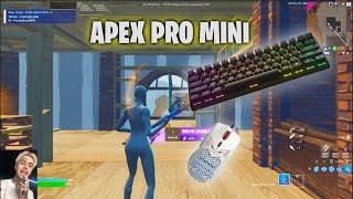 Apex Pro Mini  keyboard sounds  Satisfying ASMR  Tilted Zone Wars  2K 165 fps