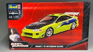 Unboxing: Revell Brian's Mitsubishi Eclipse from The Fast and The Furious