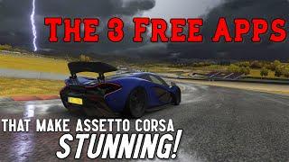 Make Assetto Corsa BRILLIANT w/ 3 Free Graphics Mods Add-Ons