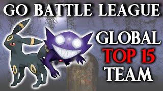 GO Battle League: Reaching Global Rank #15 with Double Darks! (Great League)