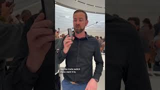 NZ journalist's first look at iPhone15 Pro after Apple Event | #newshub #iphone15pro #appleevent